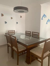 Lindo apartamento na praia das Toninhas em Ubatuba