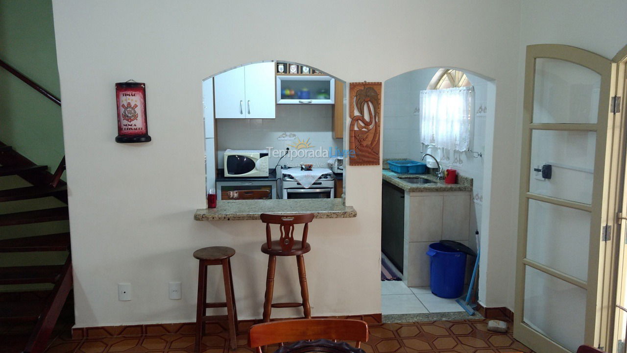 House for vacation rental in Itanhaém (Balneário Tupy)