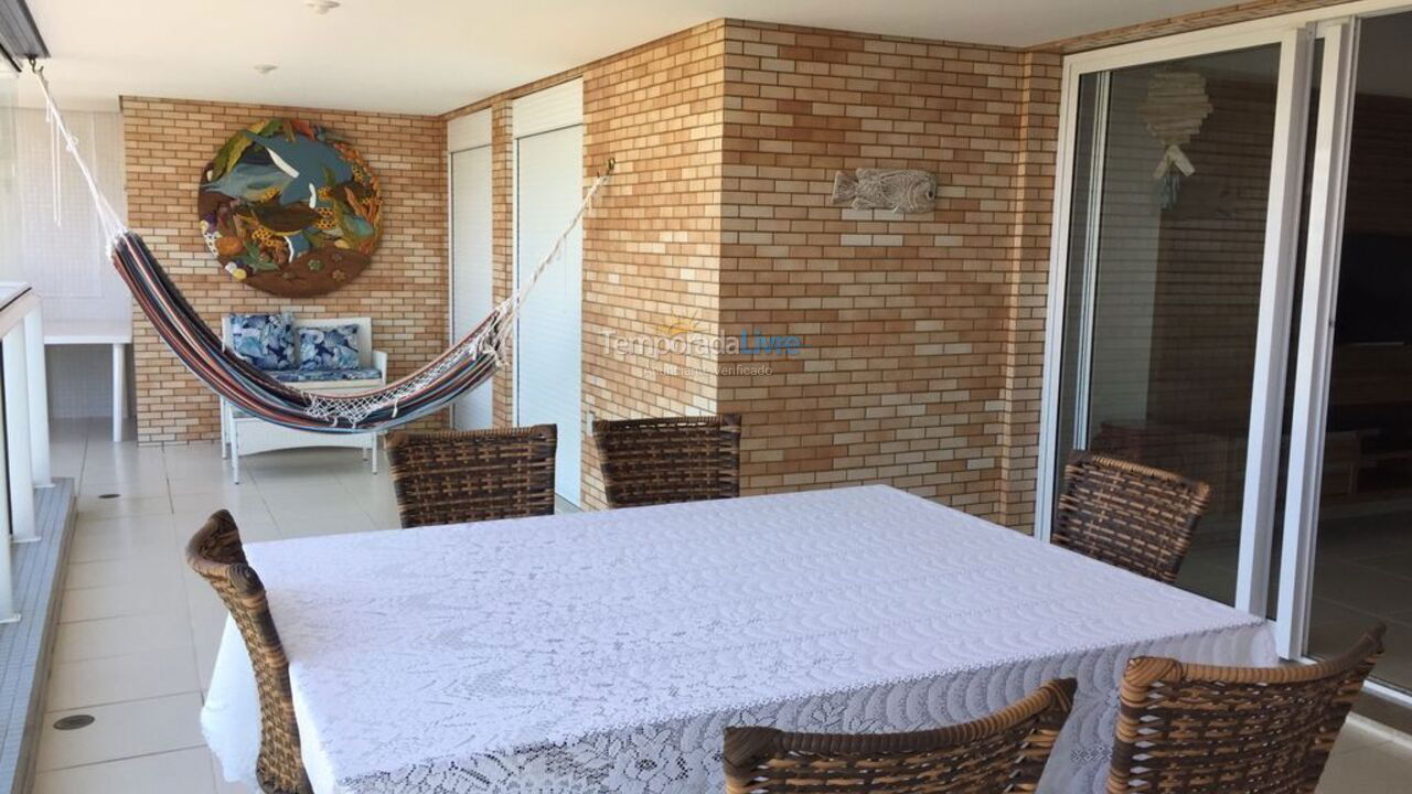 Apartamento para alquiler de vacaciones em Bertioga (Riviera de São Lourenço)