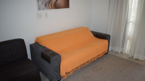 Sofá cama de casal da sala