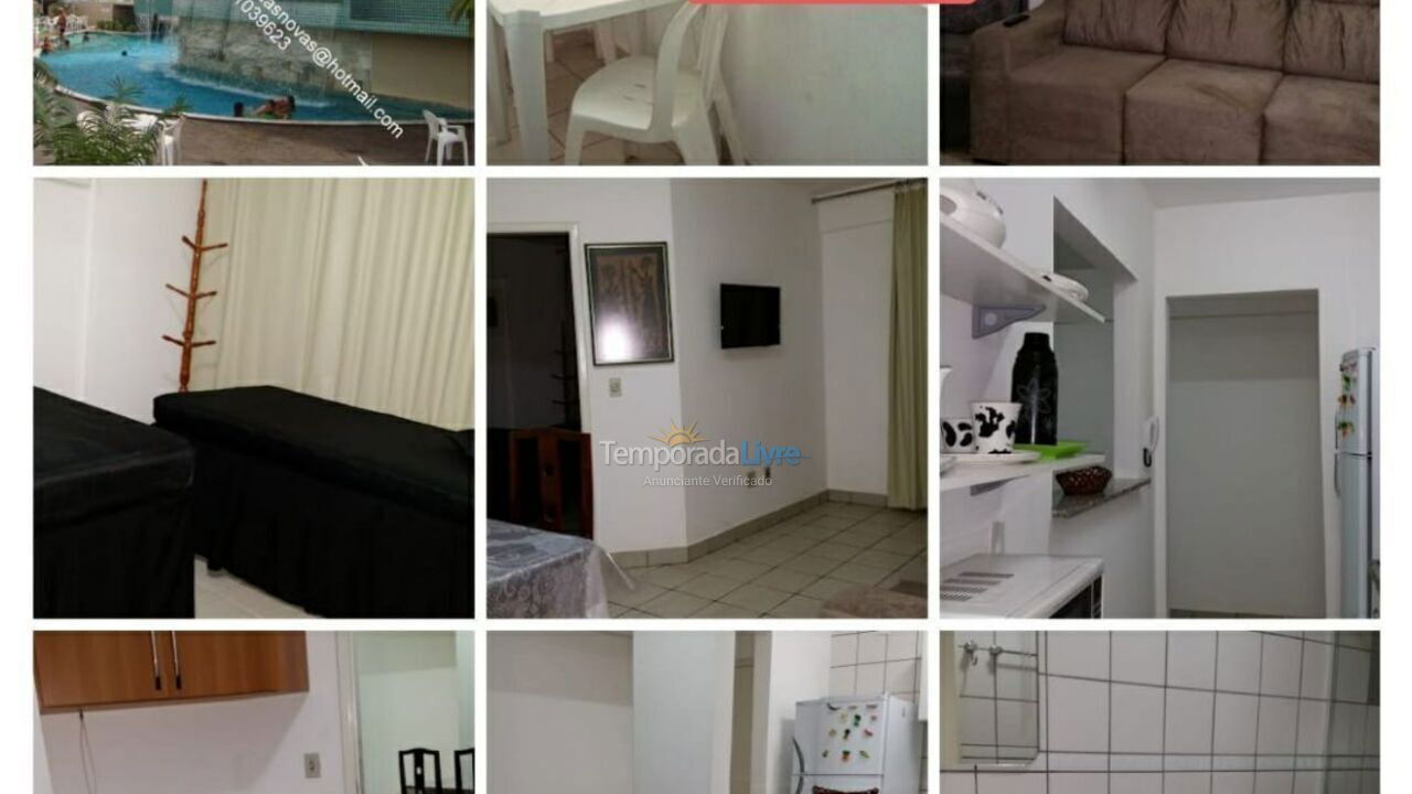 Apartamento para alquiler de vacaciones em Caldas Novas (Anexo Clube Ctc)