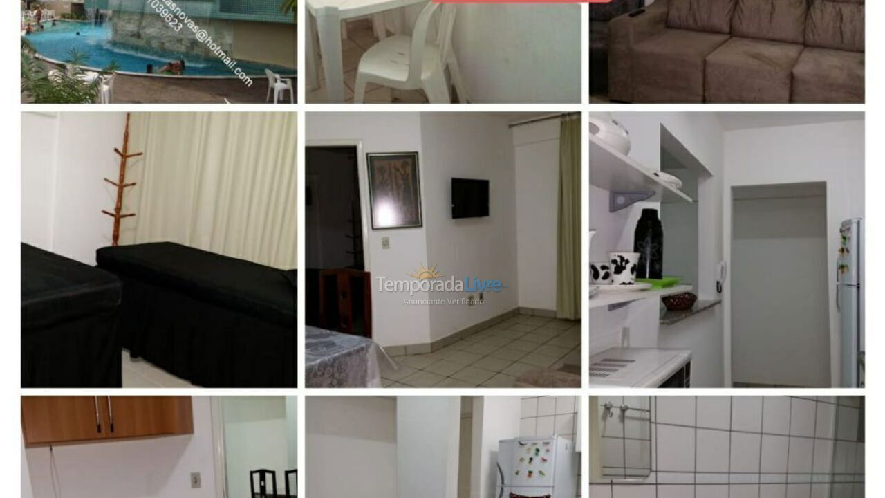 Apartment for vacation rental in Caldas Novas (Anexo Clube Ctc)