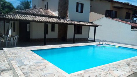 Rio das Ostras Duplex House Pool (Largest RO pool) Walk in the sand!