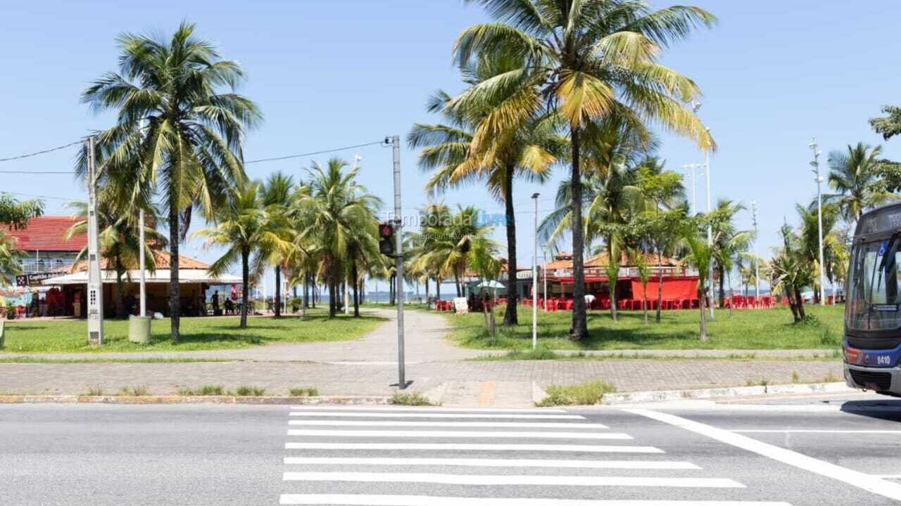Apartment for vacation rental in São Vicente (Praia do Itararé)