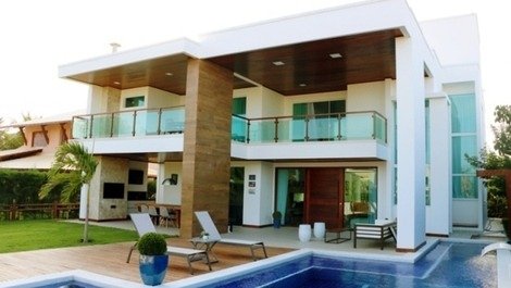 Guarajuba - Casa con 6 suites