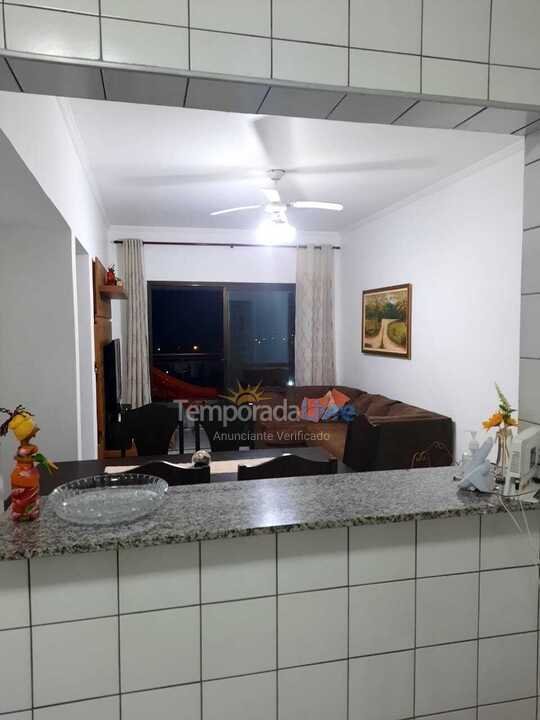 Apartment for vacation rental in Mongaguá (Balneario Itaoca)