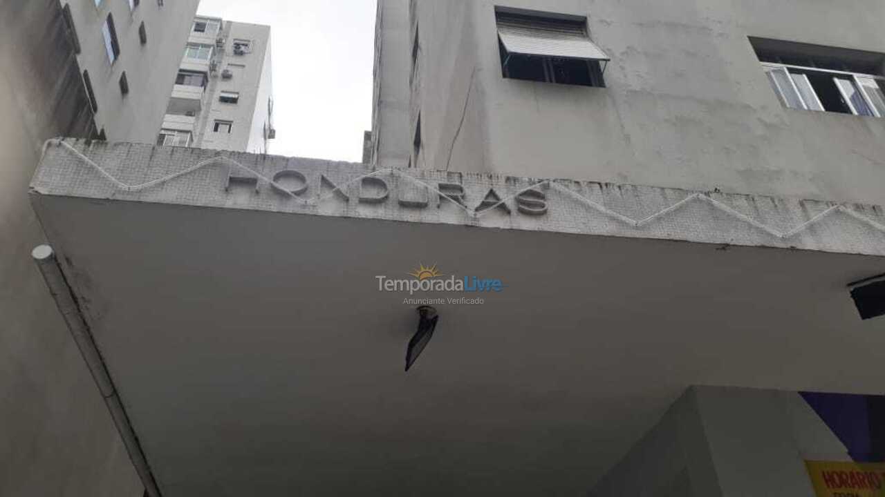 Apartamento para alquiler de vacaciones em Santos (Ponta da Praia)