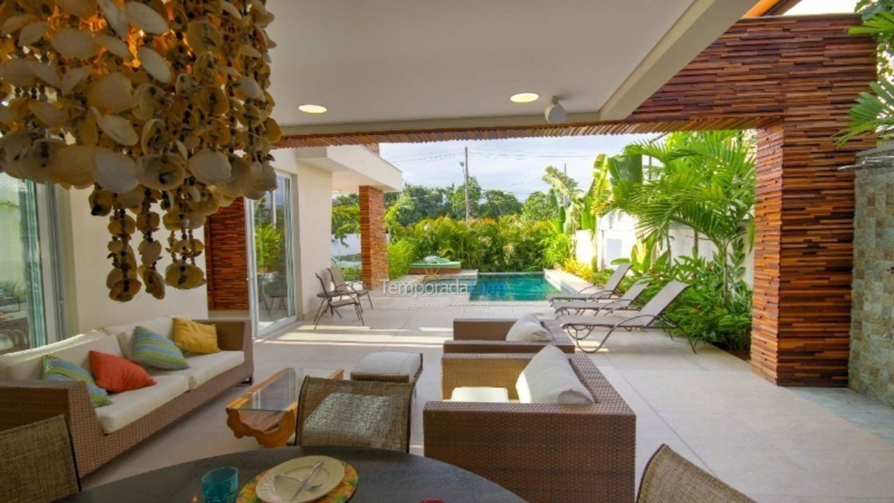 Casa para alquiler de vacaciones em Bertioga (Riviera)