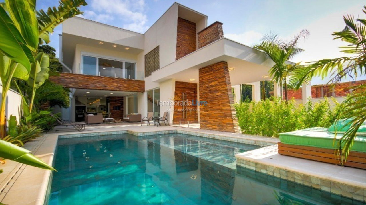 Casa para alquiler de vacaciones em Bertioga (Riviera)
