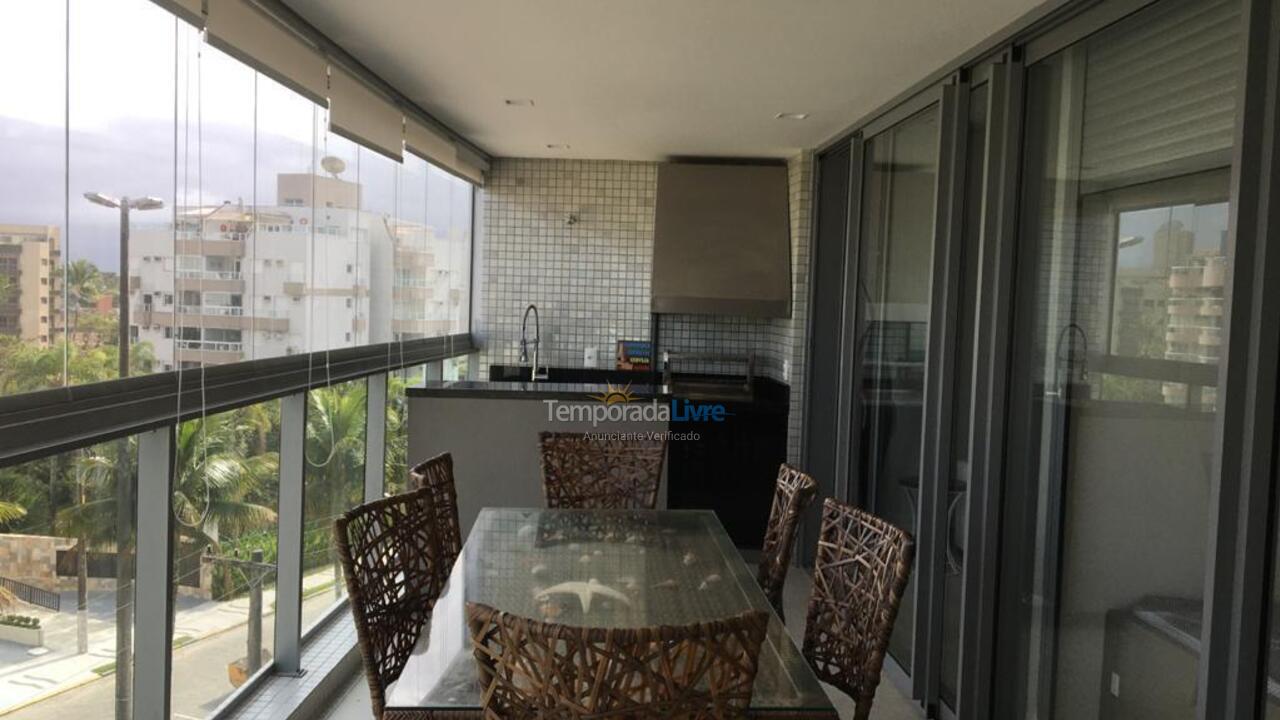 Apartamento para aluguel de temporada em Bertioga (Riviera de São Lourenço)