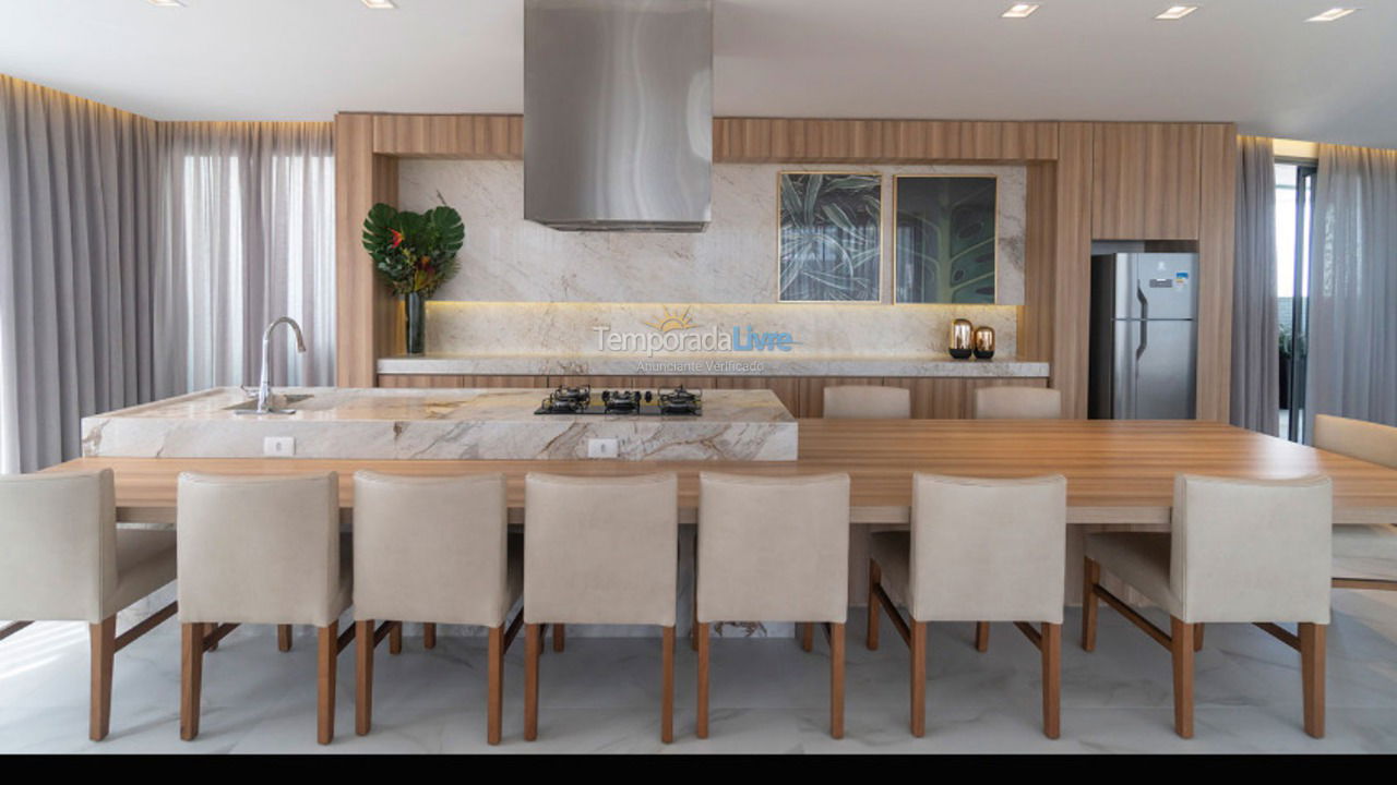 Apartamento para aluguel de temporada em Bertioga (Riviera de São Lourenço)