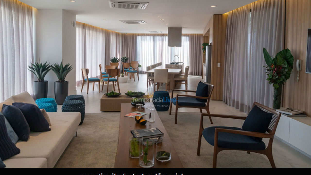 Apartamento para aluguel de temporada em Bertioga (Riviera de São Lourenço)