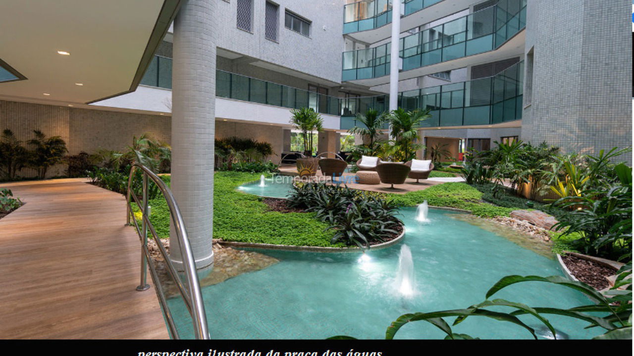 Apartamento para aluguel de temporada em Bertioga (Riviera de São Lourenço)