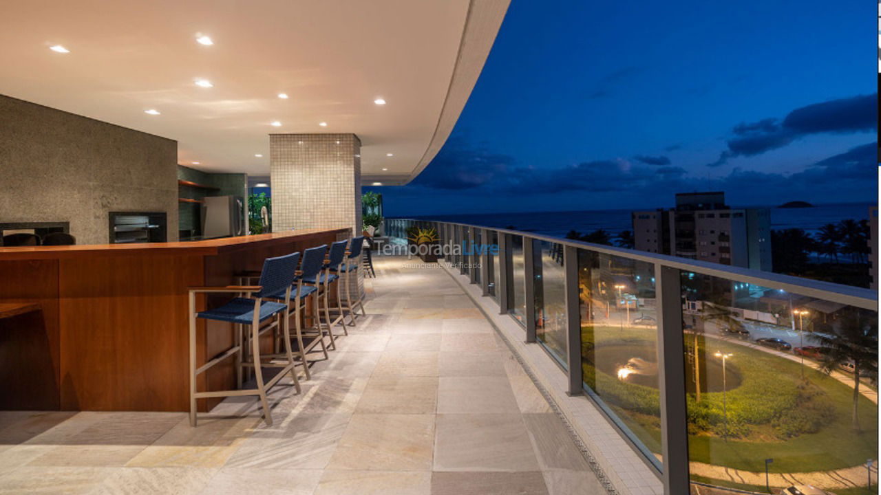 Apartamento para aluguel de temporada em Bertioga (Riviera de São Lourenço)