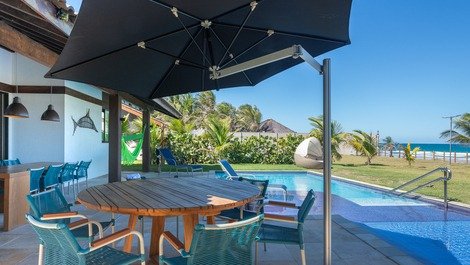 Bungalow Beira-Mar with 5 suites Pool no Cupe