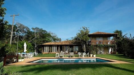 Buz041 - Hermosa casa de siete habitaciones y piscina en Búzios