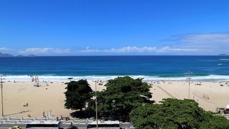 Rio145 - Hermoso apartamento frente a la playa de Copacabana