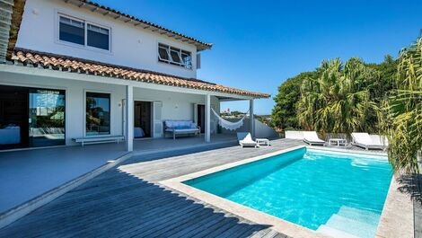 Buz027 - Beautiful house with 5 suites and pool in Búzios