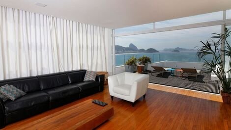 Rio067 - ático de 3 dormitorios frente a la playa de Copacabana