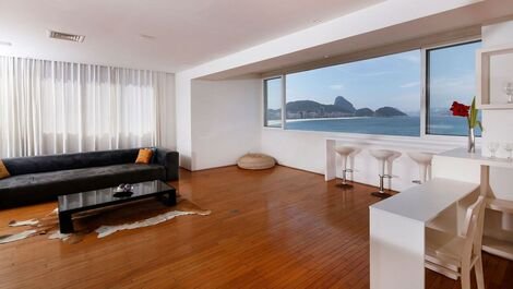 Rio067 - ático de 3 dormitorios frente a la playa de Copacabana