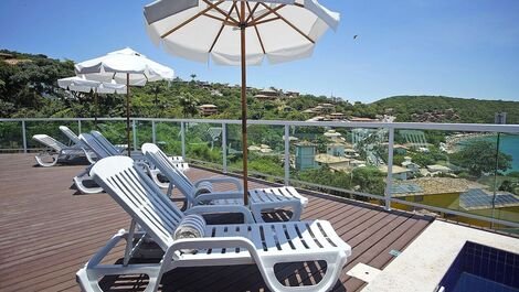 Buz016 - Hermosa villa con 6 suites en Búzios