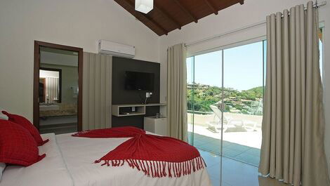 Buz016 - Beautiful villa with 6 suites in Búzios