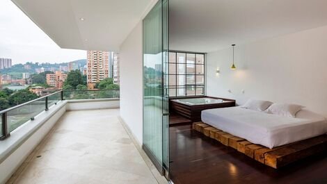 Med057 - Apartamento de luxo com 2 suites em Medellin