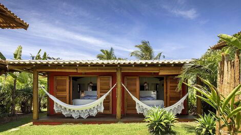 Bah302 - Luxury house standing on the sand in Barra Grande