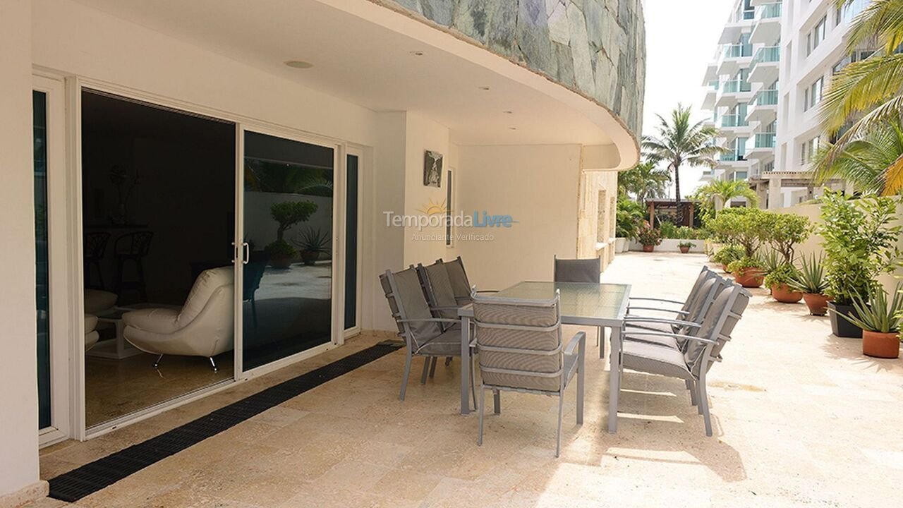 Apartamento para alquiler de vacaciones em Cartagena de Indias (La Boquilla)