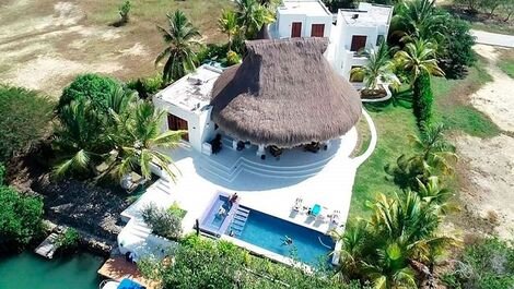 Car093 - Casa de 4 quartos com piscina em Cartagena