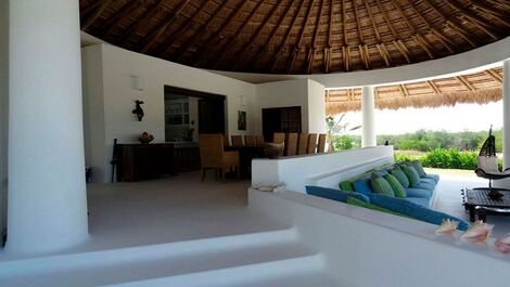 Car093 - Casa de 4 quartos com piscina em Cartagena