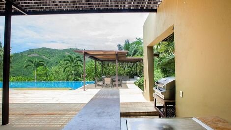 Anp001 - Villa exclusiva com ampla piscina em Anapoima