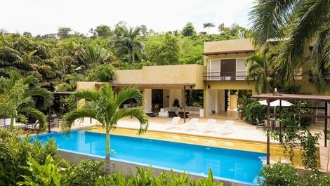 Anp001 - Villa exclusiva com ampla piscina em Anapoima