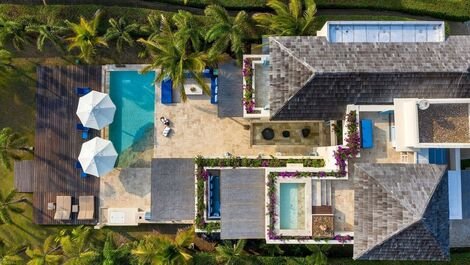 Car071 - Hermosa villa de 5 dormitorios con piscina en Cartagena
