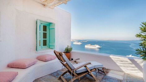 Cyc019 - Villa, authentic Greek architecture, Mykonos