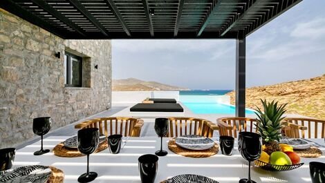 Cyc038 - Villa na Praia de Ftelia, Mykonos
