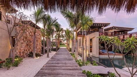Ptm010 - Luxuosa villa frente mar com piscina em Punta Mita