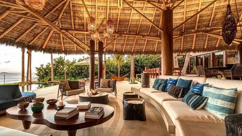 Ptm010 - Luxury sea front villa with pool in Punta Mita