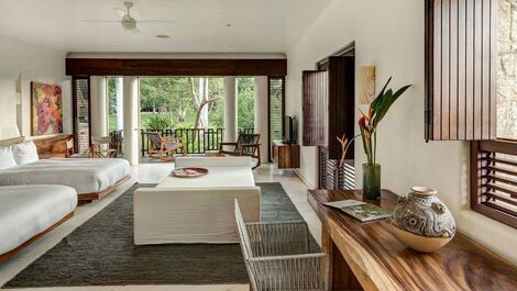 Ptm001 - Luxury beachfront villa with 9 suites in Punta Mita