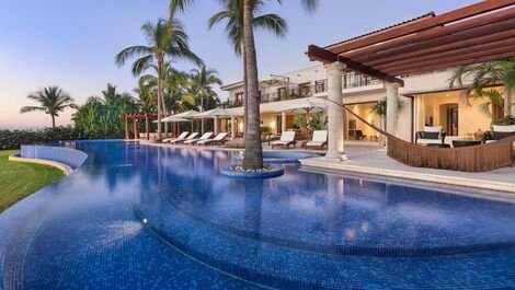 Ptm002 - Casa de luxo com grande piscina em Punta Mita