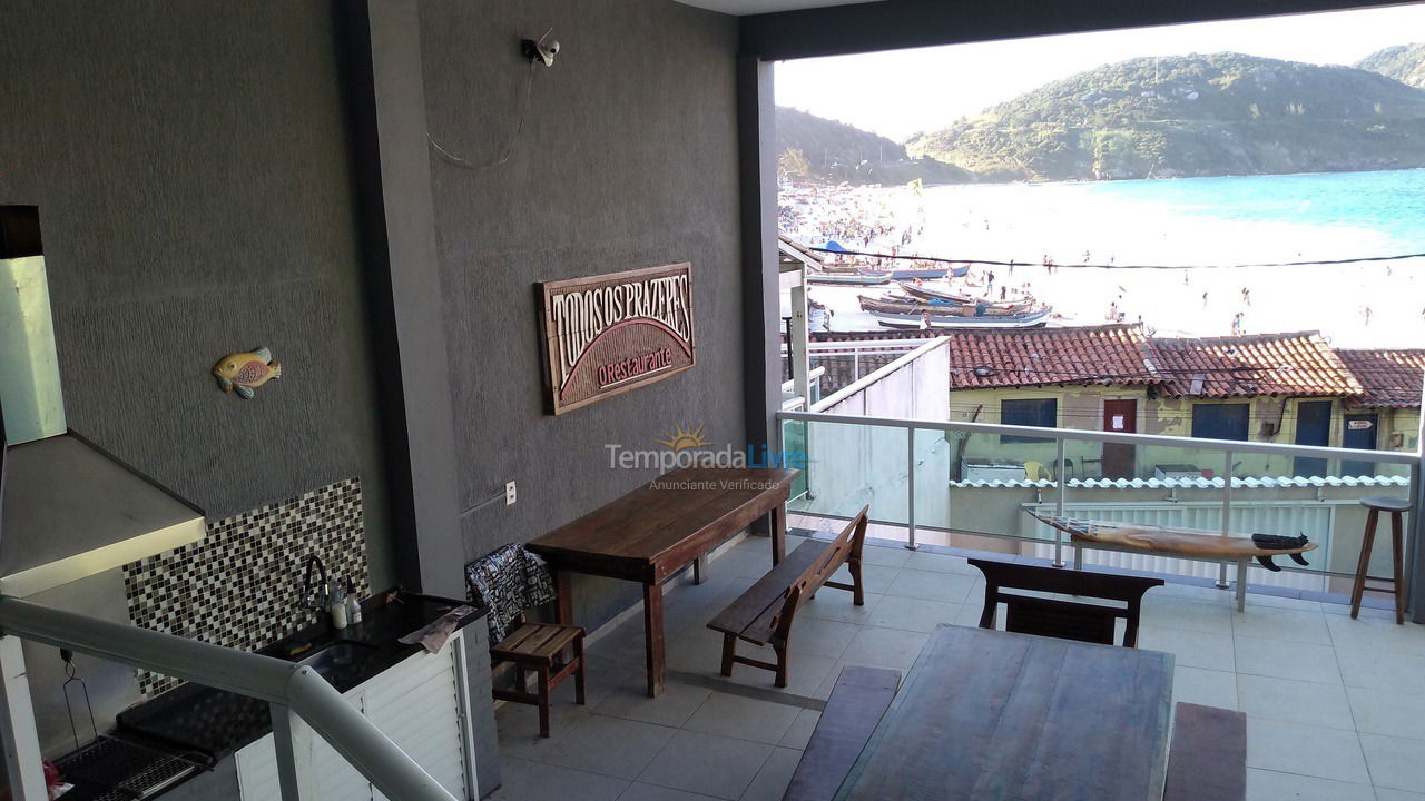 Apartamento para aluguel de temporada em Arraial do Cabo (Prainha)