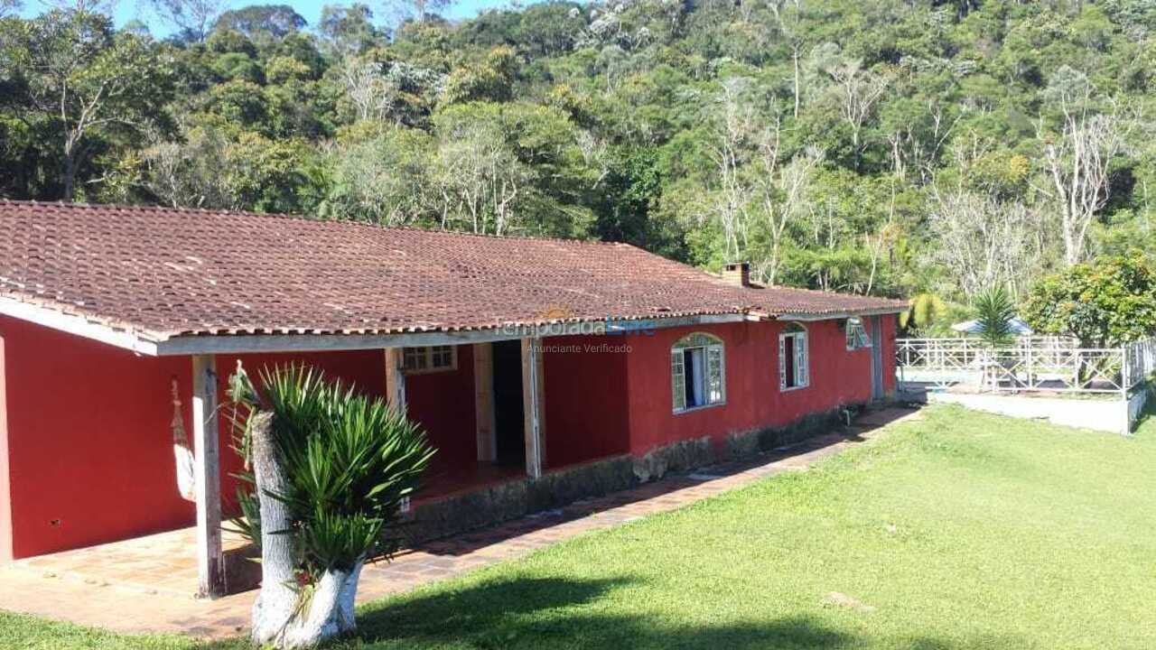 Chácara / sítio para aluguel de temporada em Juquitiba (Bairro Palmeirinha Sitio Aldemir Sítiocarmocom)