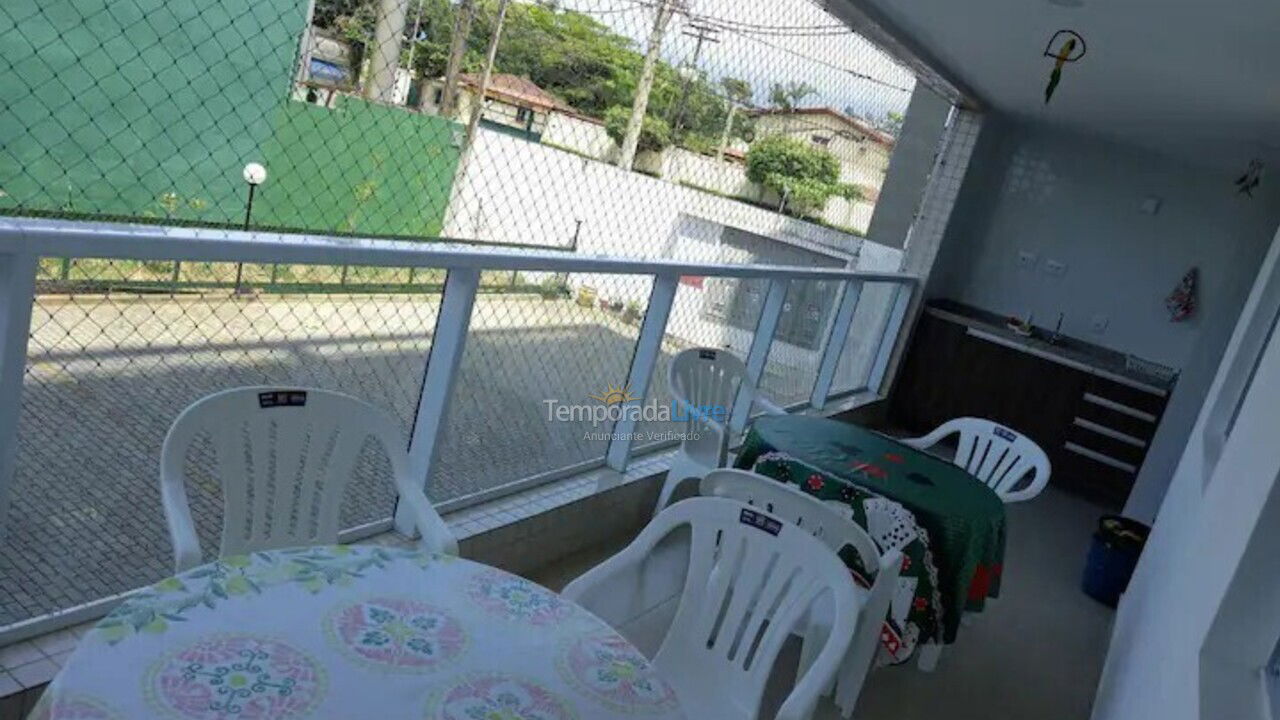 Apartamento para alquiler de vacaciones em Bertioga (Centro)