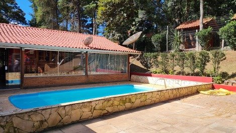 Finca Mantiqueira con piscina climatizada