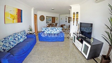 VISTA INCRIVEL - 3 dormitórios - FRENTE AO MAR - Praia Grande, Ubatuba