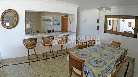 3 habitaciones con VISTA PANORÁMICA - Praia Grande, Ubatuba