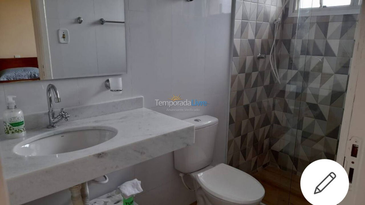 Apartment for vacation rental in Ubatuba (Centro)