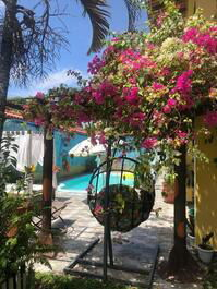 Rent beautiful house, mosqueiro island, 7 rooms, pool, sauna
