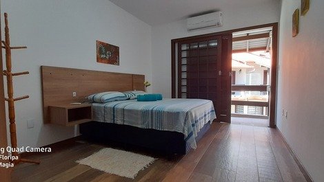 CasaTT Floripa - 3 Rooms with Air Cond - 150 m from the beach