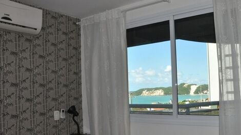 Apartamento de 2 [editado] vista para o mar. Cond. Ahead Ponta...